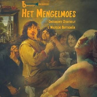 De affiche van de voorstellingen rond ‘Het Mengelmoes’