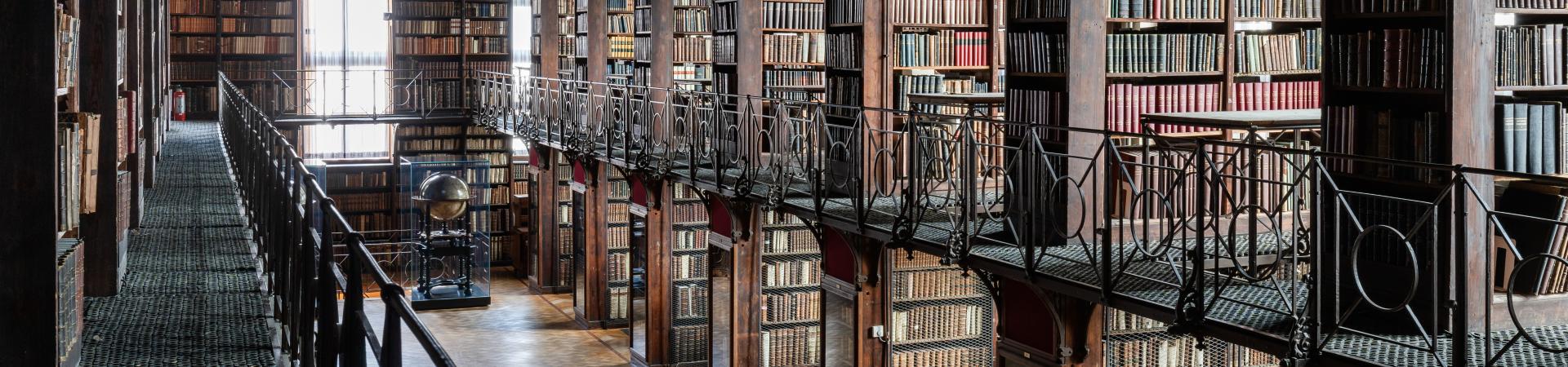 Sfeerbeeld Nottebohmzaal met zicht op gaanderijen