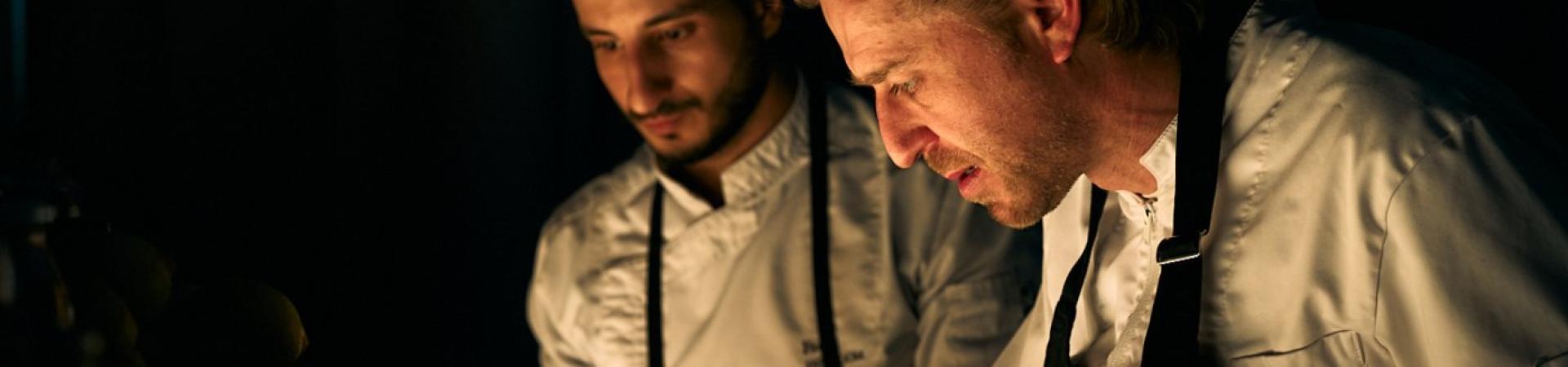 Seppe Nobels bereidt een gerecht