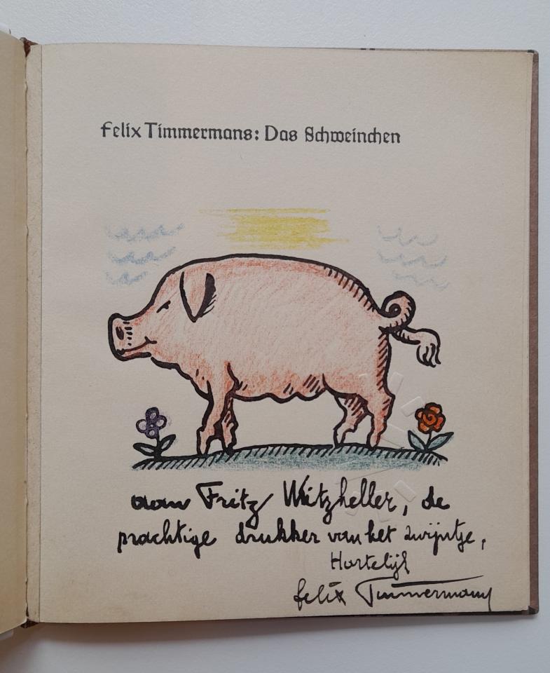 De originele tekening van Timmermans