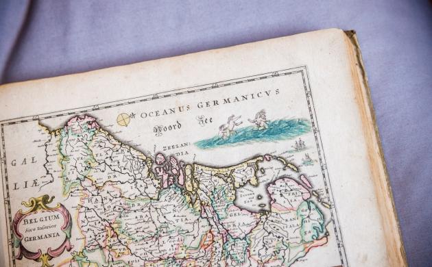 kaart van vlaanderen en nederland