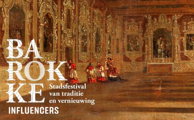 Barokke Influencers campagnebeeld - zicht op de Sodaliteit 
