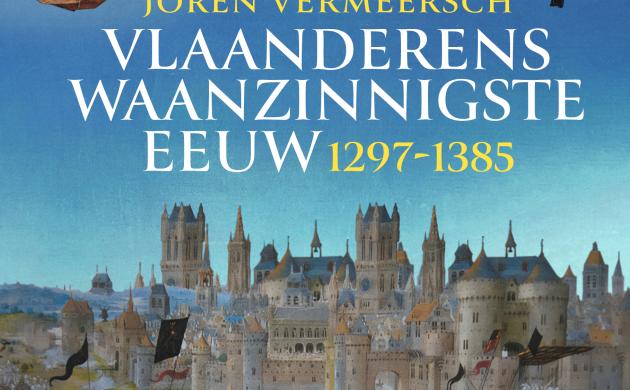 Cover van het boek 'Vlaanderens Waanzinnigste Eeuw' van Joren Vermeersch