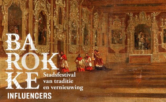 Barokke Influencers campagnebeeld - zicht op de Sodaliteit 