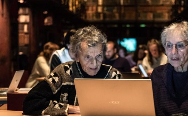 Wiki sessie in de Nottebohmzaal