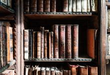 Sfeerbeeld Nottebohmzaal: detail boekenrek, foto LUCID